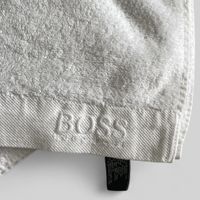 Hugo Boss Frottier Badetuch  Weiss 100 % Baumwolle